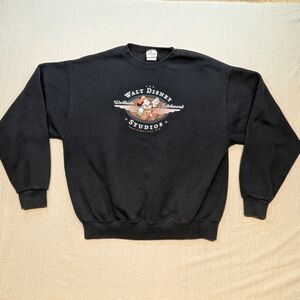 Vintage Disney Store Walt Disney Studios Sweatshirt Mickey Mouse Crewneck Large